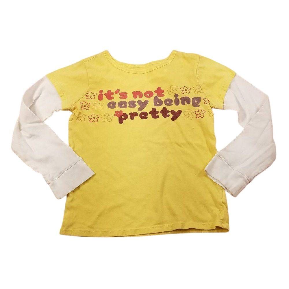 Old Navy long-sleeve shirt 5T not east being pretty